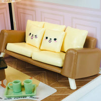 Thumbnail for 84Pcs DIY Miniature Living Room Play Set