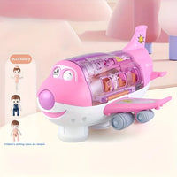 Thumbnail for Battery Operated Airliner Toy With Light & Sound - Pink