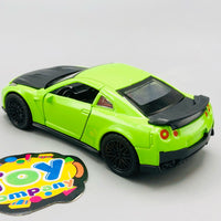 Thumbnail for 1:36 Diecast Mini Pullback Nissan GTR R35 Model Car