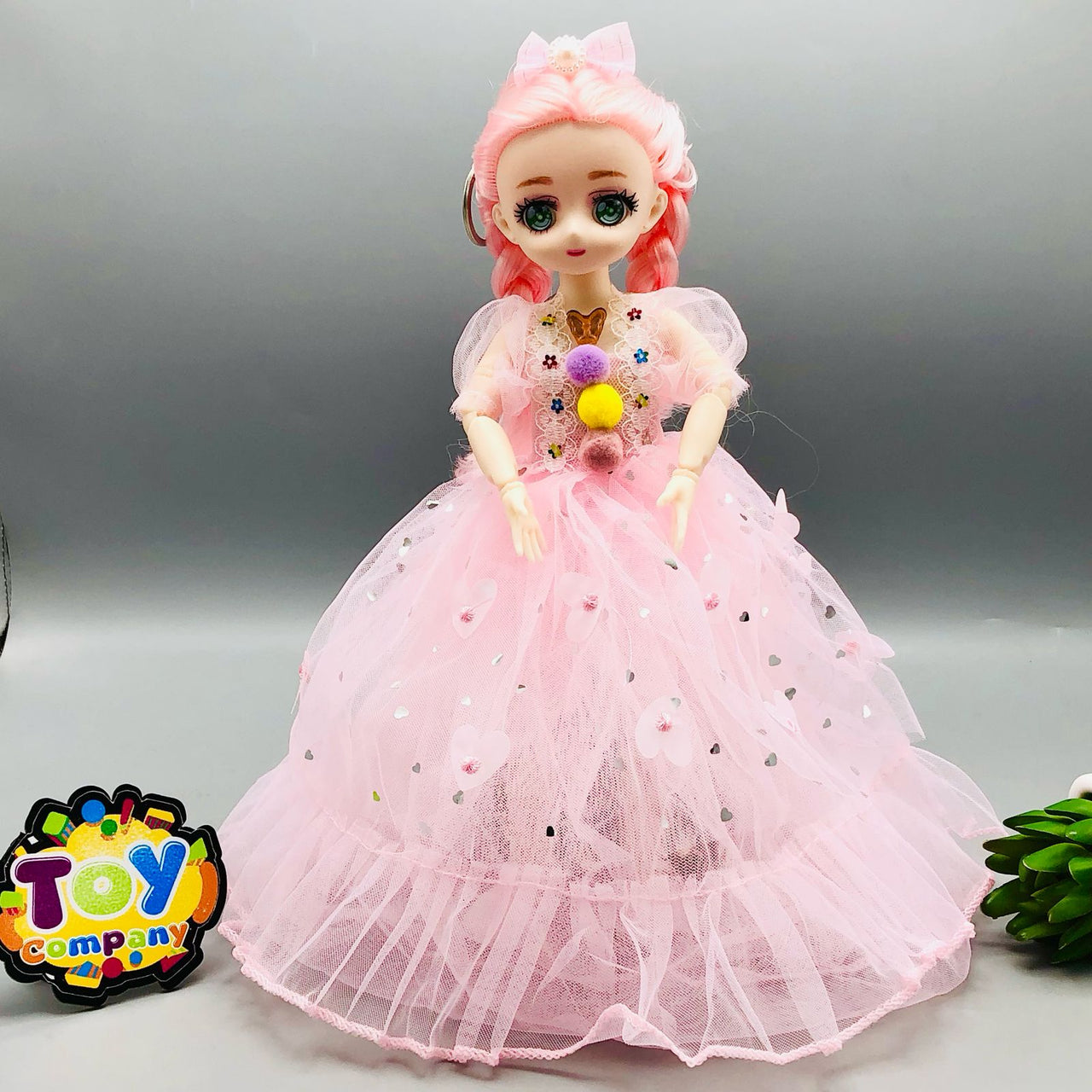 11* Inches Fairy Dress Barbie Doll With Light & Music