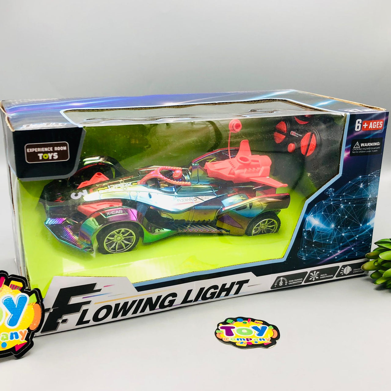 1:14 RC Flowing Light Spray Car