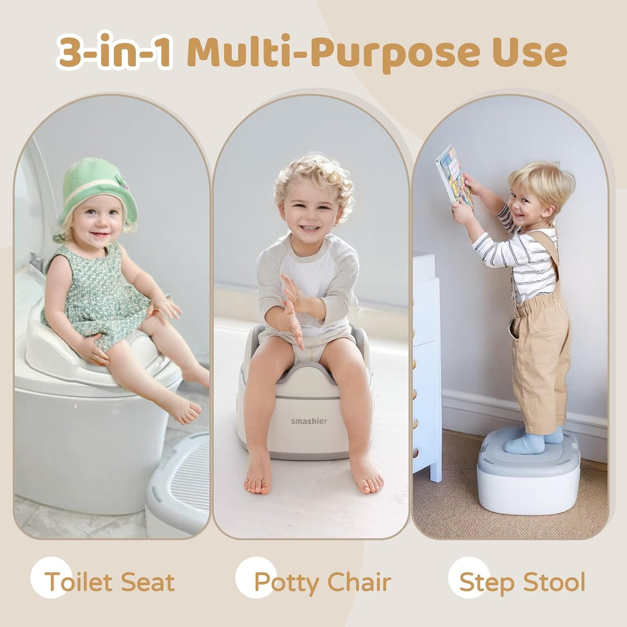 Burbay 3in1 Baby Comfort Pot Training Seat