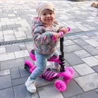 Thumbnail for Adjustable Height Balance Scooter - Pink