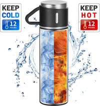 Thumbnail for 500ml Stainless Steel Bottle Vacuum Flask Set