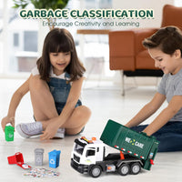 Thumbnail for 1:10 Friction Garbage Truck With Light & Sound