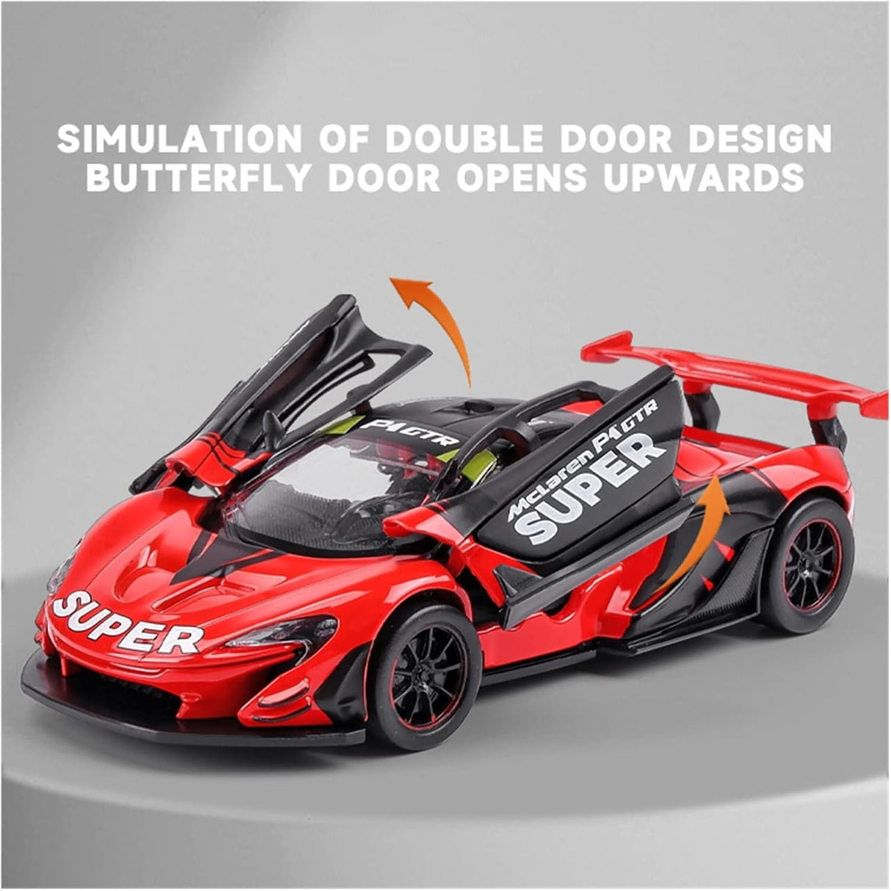 1:31 Diecast McLaren P1 GTR Official Licensed Model