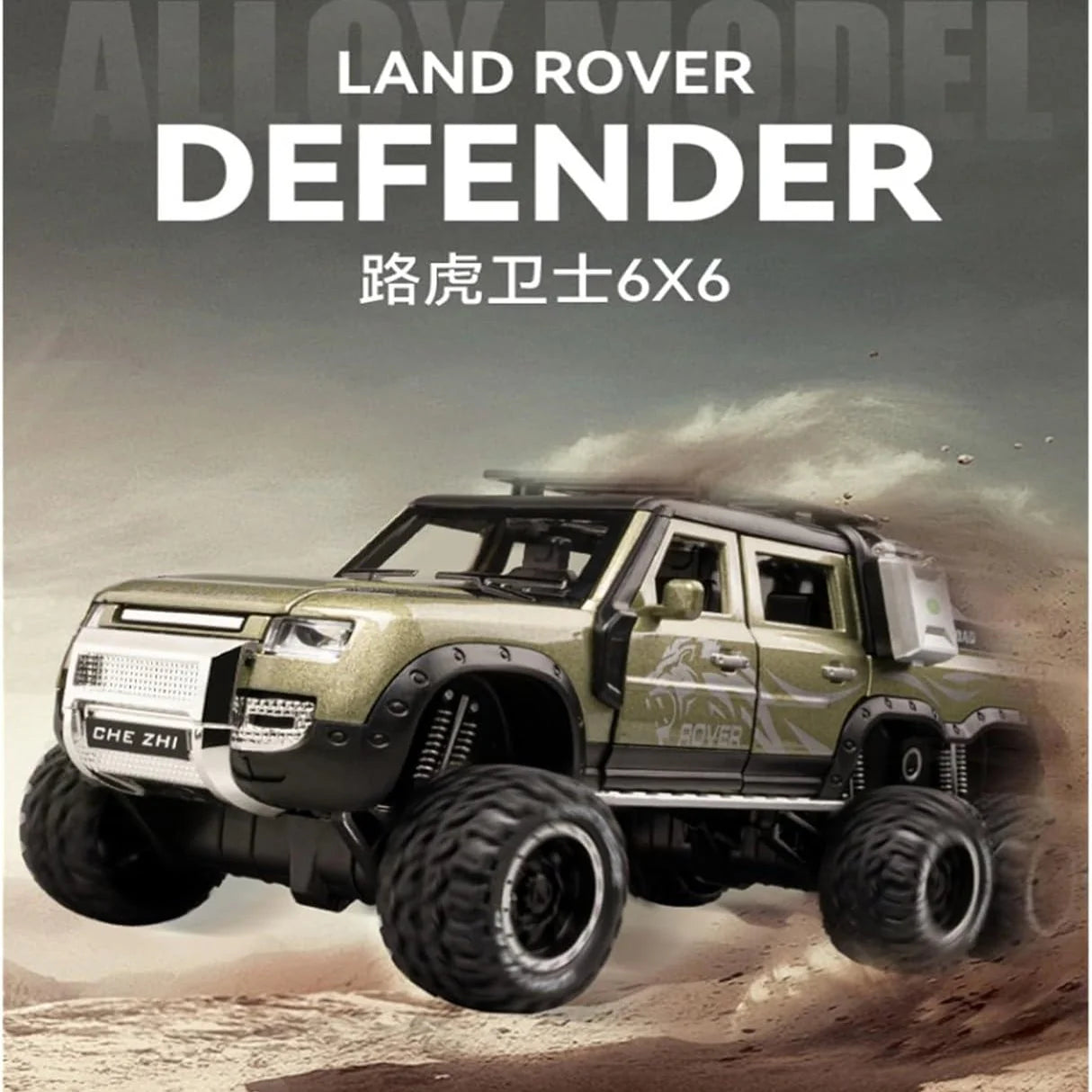 1:24 Diecast Land Rover Defender Off-Road Model