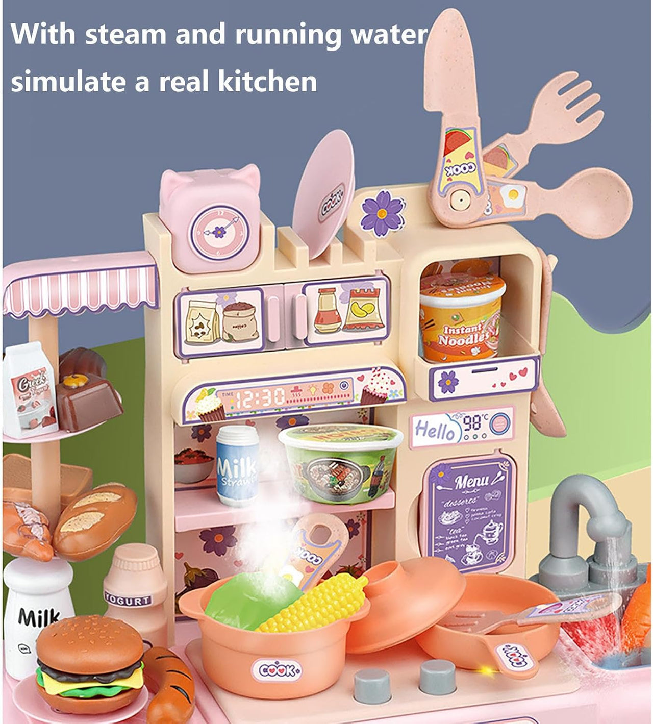 Pretend Play Kids Dream Kitchen Set