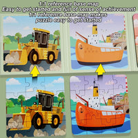 Thumbnail for 3in1 Magnetic Jigsaw Puzzle Book - Assortment