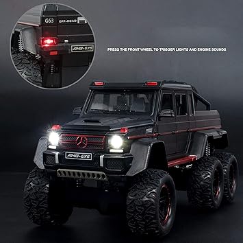 1:22 Diecast AMG G63 6x6 Off-Road Model