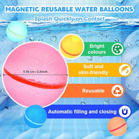 Thumbnail for Reusable Soft Silicon Water Balls - Pack Of 6