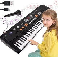 Thumbnail for 61 Keys BigFun Electronic Keyboard Piano With Mic