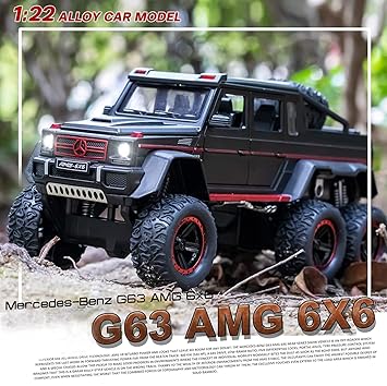 1:22 Diecast AMG G63 6x6 Off-Road Model