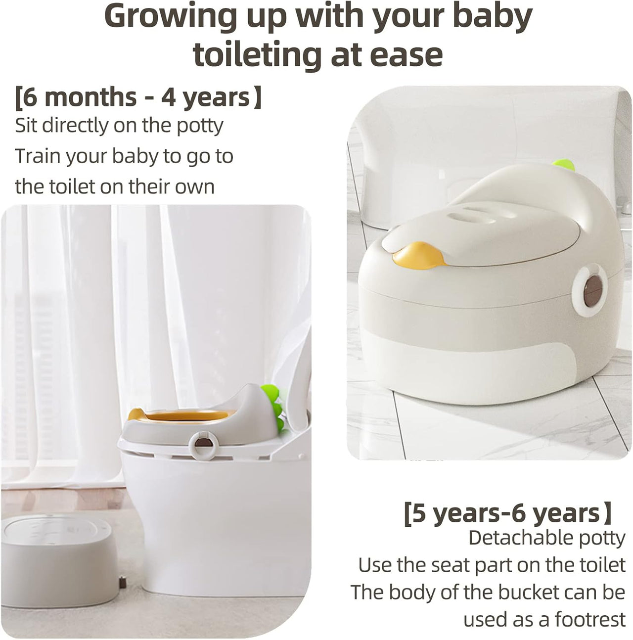 Babyhood 3in1 Baby Dino Pot Training Seat