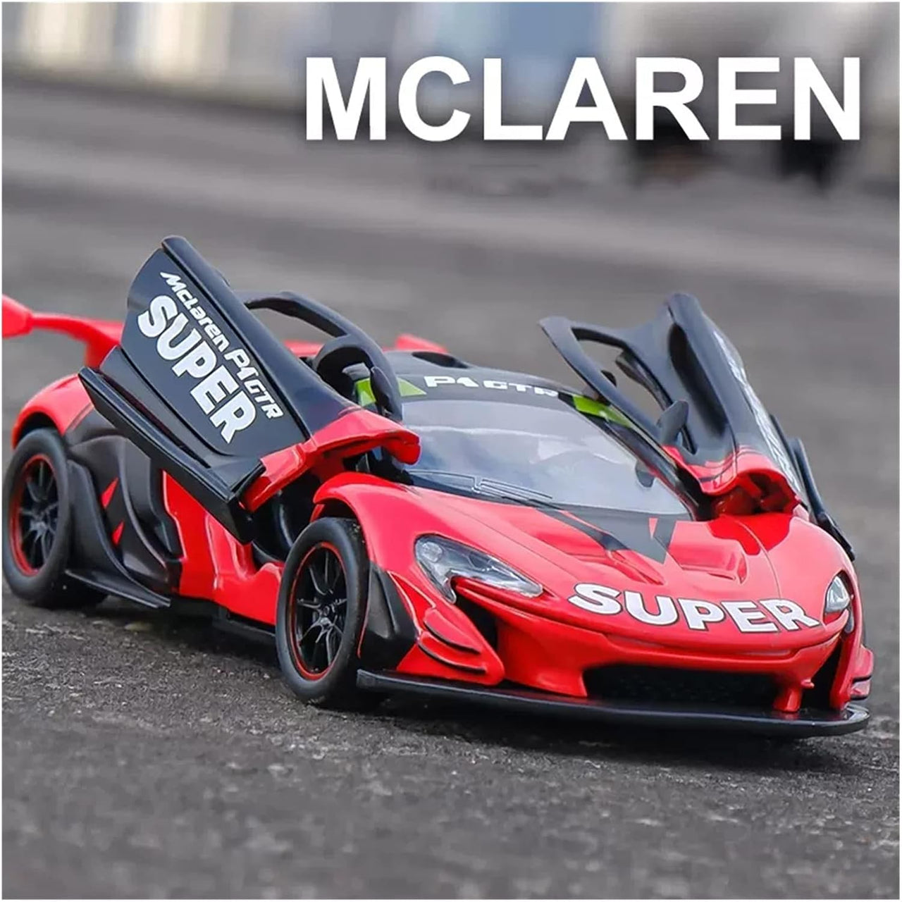 1:31 Diecast McLaren P1 GTR Official Licensed Model