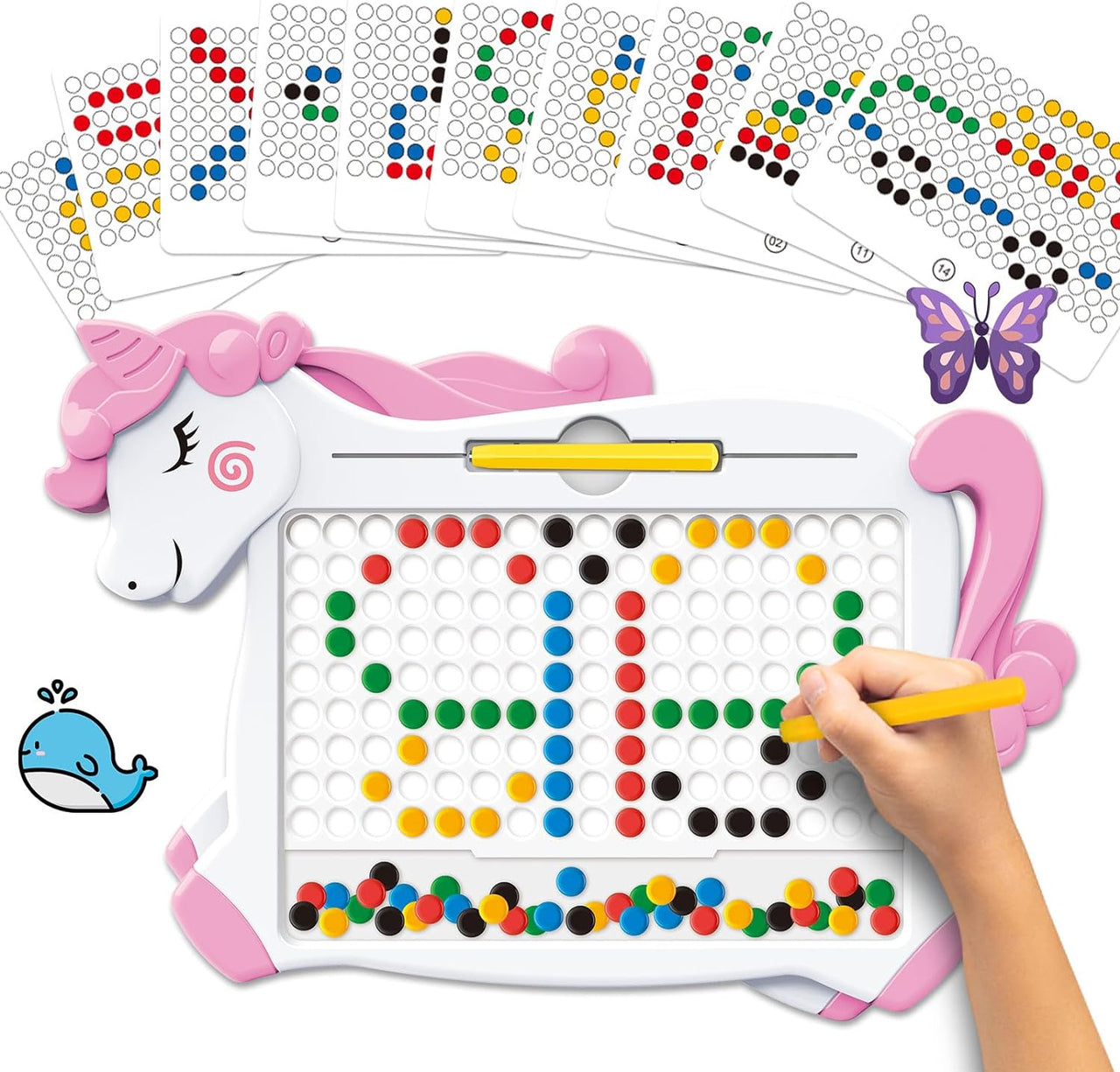 Unicorn Magnetic Beads Drawing Board