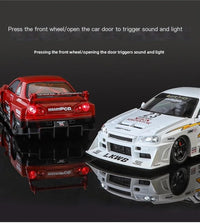 Thumbnail for 1:24 Diecast Nissan Skyline GTR R34 S15 Modified Model