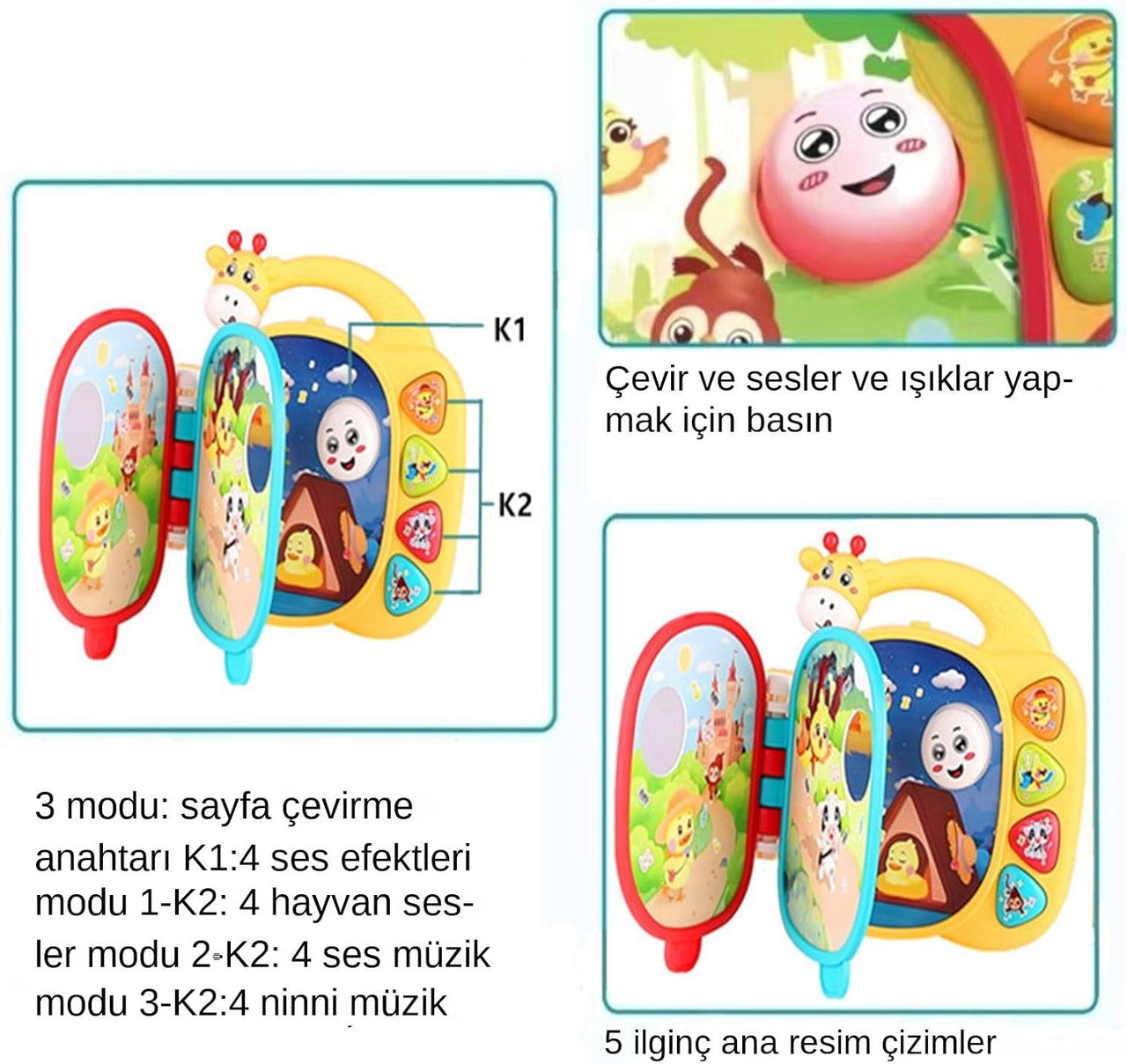 Giraffe Electronic Musical Learning Book