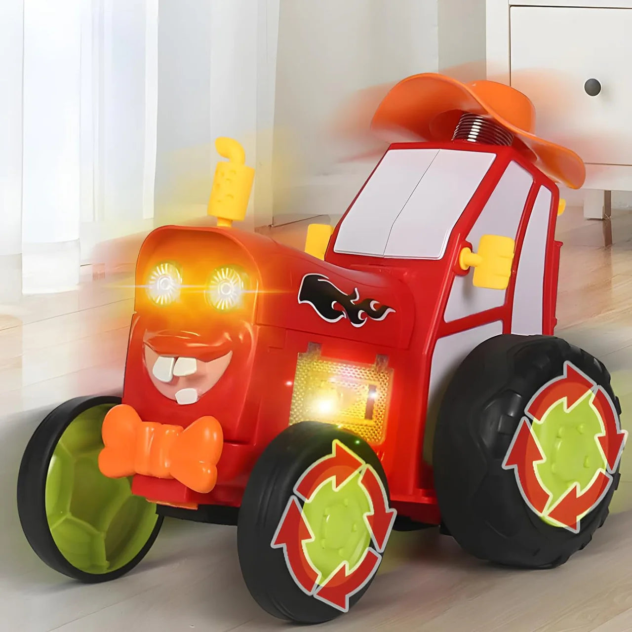 RC Crazy Jumping Car With Light & Music