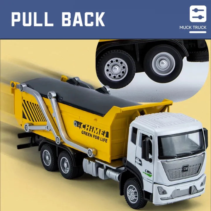 1:32 Diecast Construction Muck Truck Model