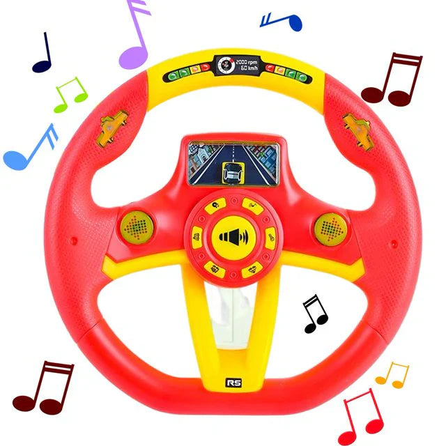 Multi-functional Steering Wheel With Light & Sound