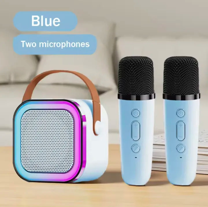 K12 Wireless Karaoke Speaker With Dual Microphone