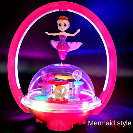 Electric Suspended Mermaid With Light & Music