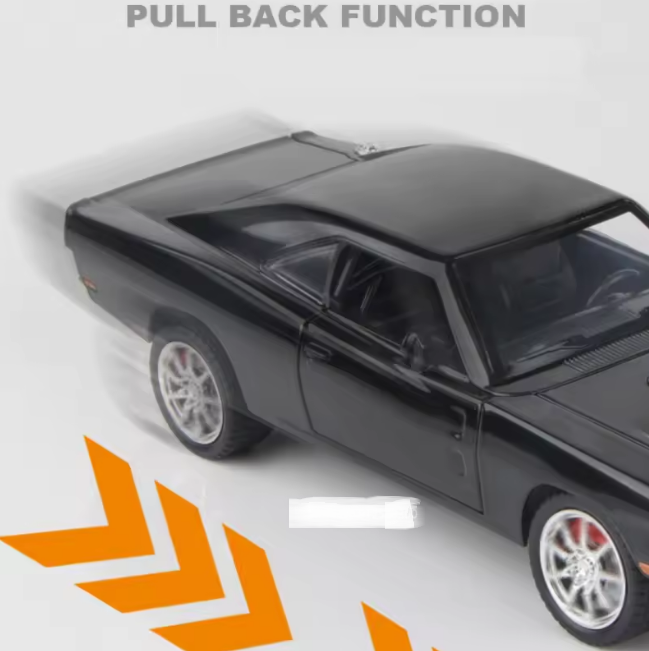 1:24 Diecast Dodge Charger 1970 Fast & Furious Model Car