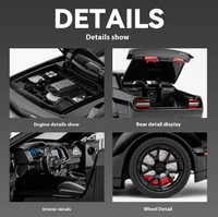 Thumbnail for 1:24 Diecast Dodge Challenger Hellcat SRT Model Car