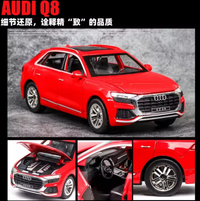 Thumbnail for 1:24 Diecast Audi Q8 Model Car