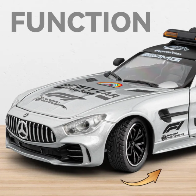 1:24 Diecast Mercedes AMG F1 Safety Model Car