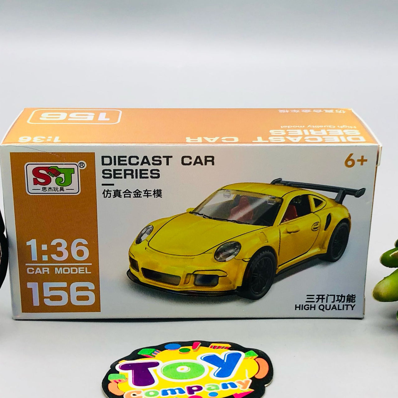 1:36 Diecast Mini Pullback Porsche 911 Model Car