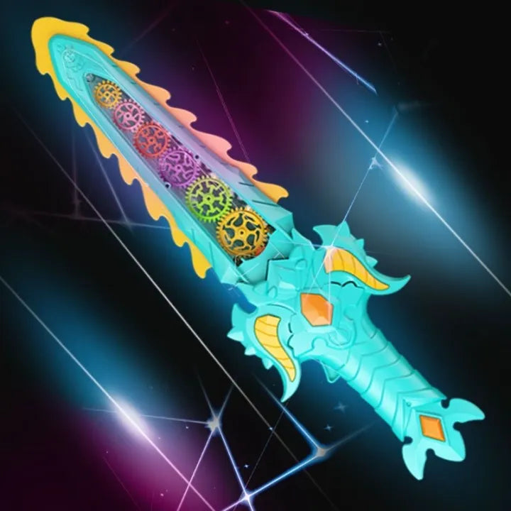 Electric Gear Sword Light & Sound Toy