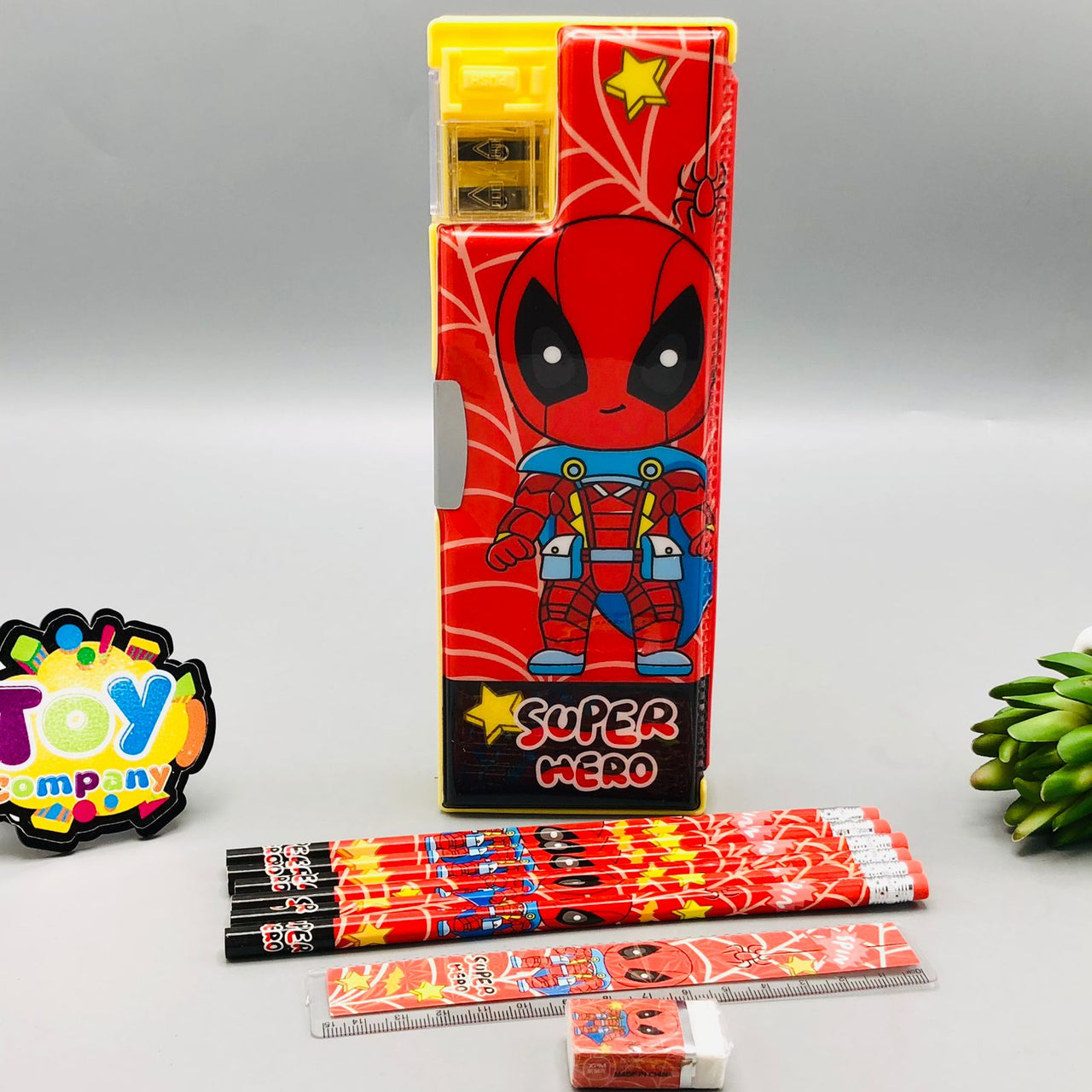 Premium Super Hero Kids Stationery Set - Assortment