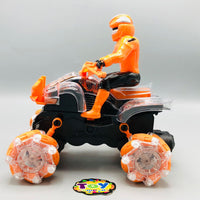 Thumbnail for 2.4GHz RC Stuntman Quad Spray Bike