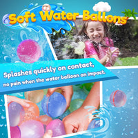 Thumbnail for Reusable Soft Silicon Water Balls - Pack Of 6