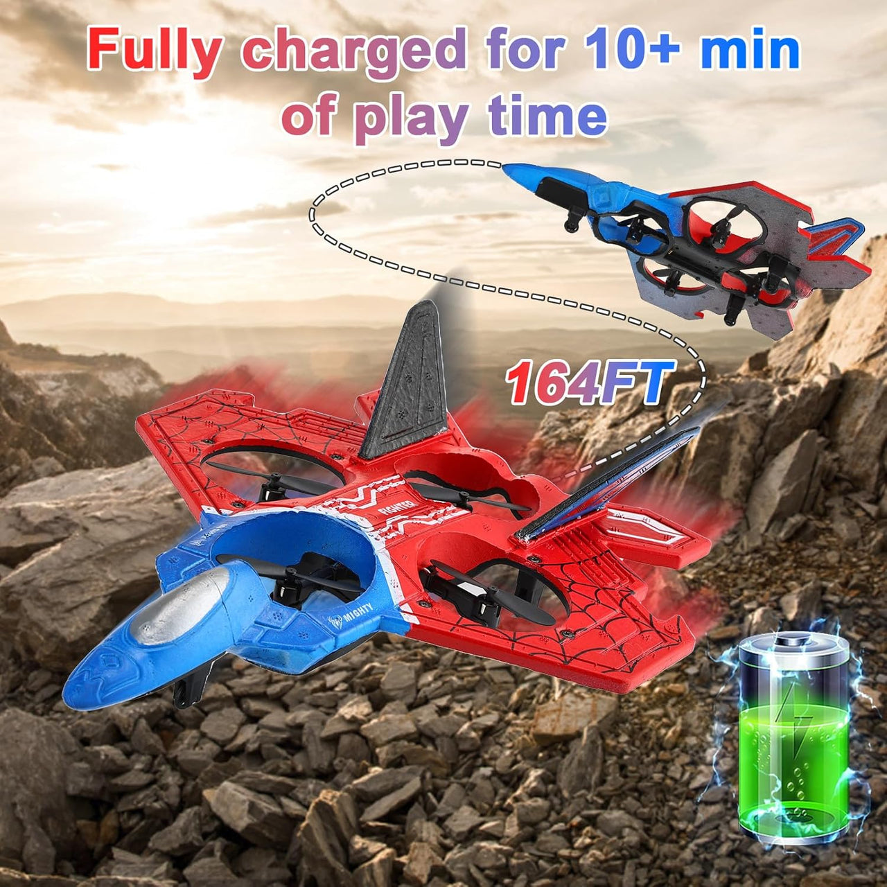 2.4GHz RC Combat Flying Aircraft