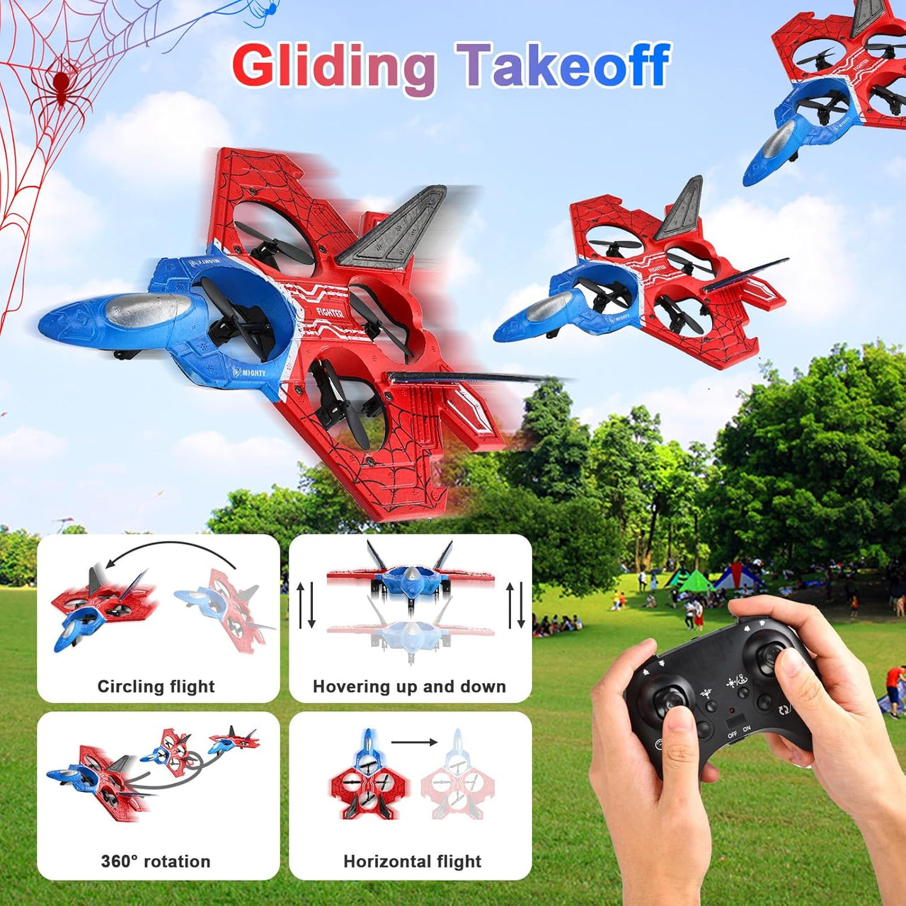 2.4GHz RC Combat Flying Aircraft