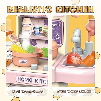 Pretend Play Kids Dream Kitchen Set