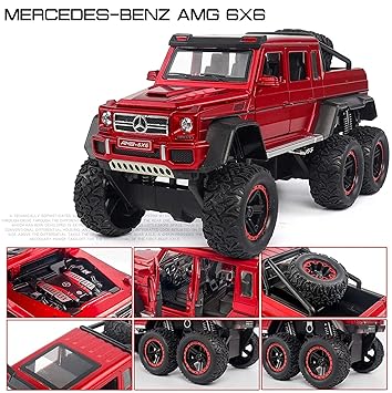 1:22 Diecast AMG G63 6x6 Off-Road Model