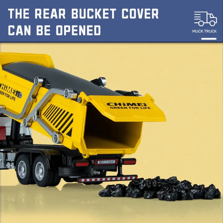 1:32 Diecast Construction Muck Truck Model