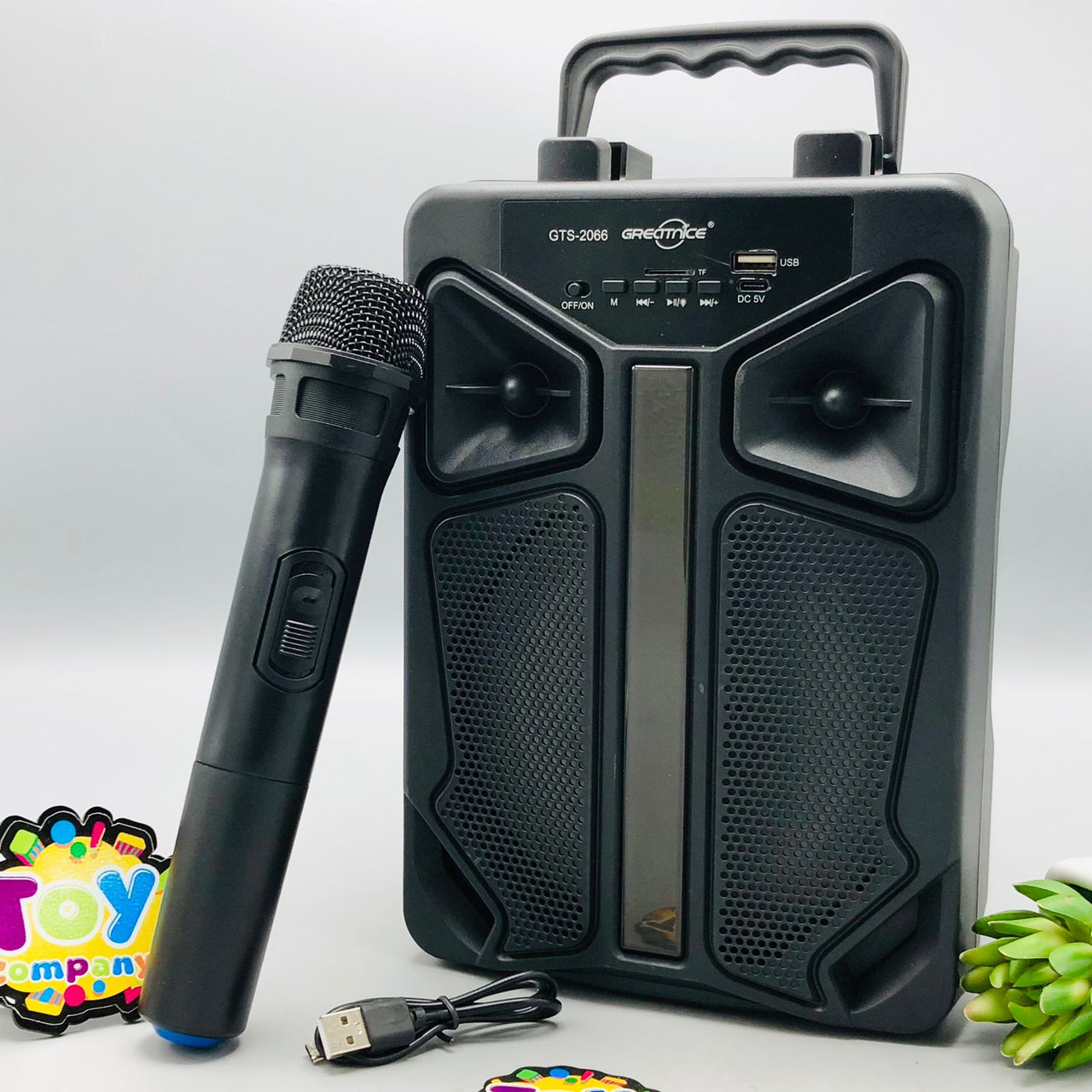 10 Inches Wireless Portable Karaoke Speaker With Mic