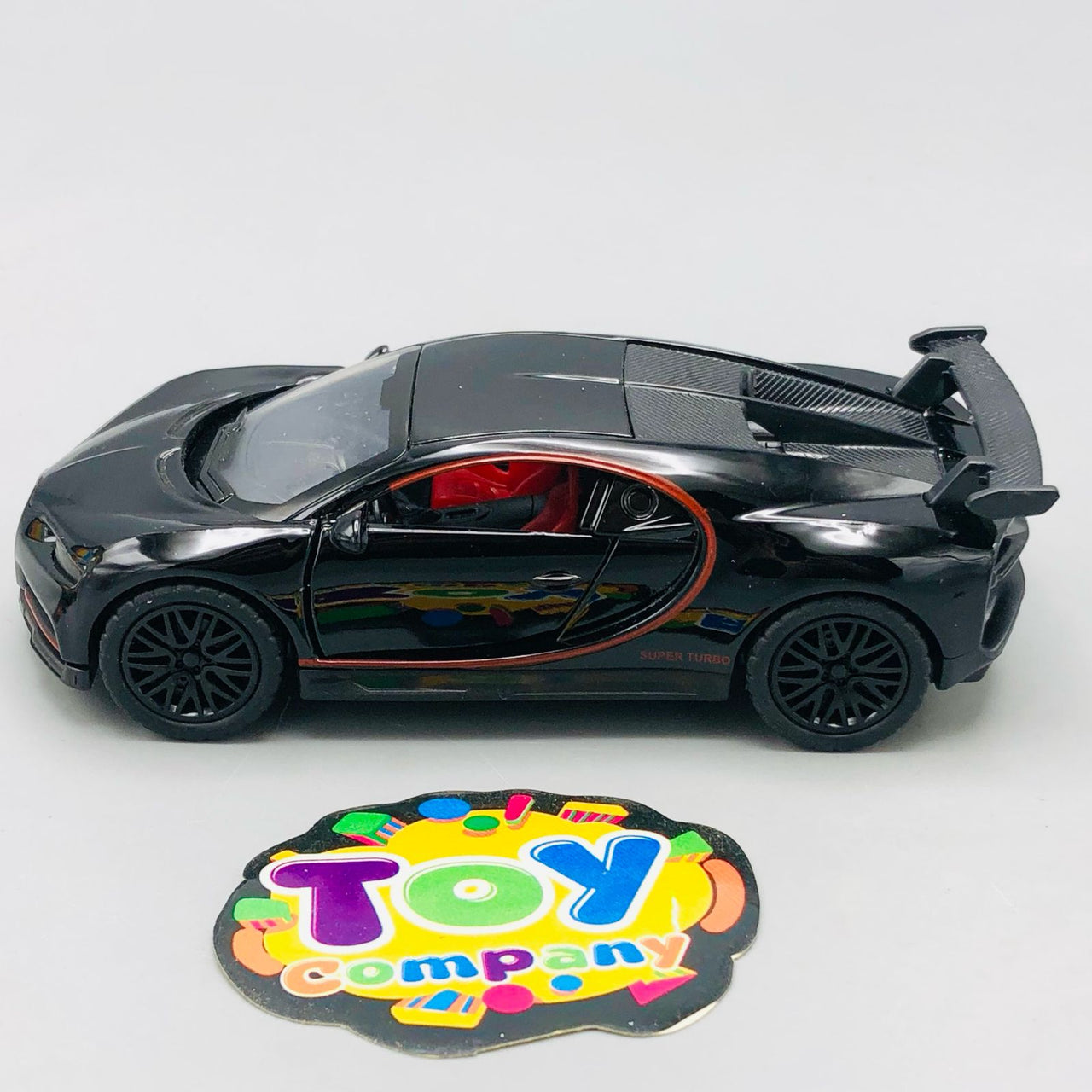 1:36 Diecast Mini Pullback Bugatti Chiron Model Car