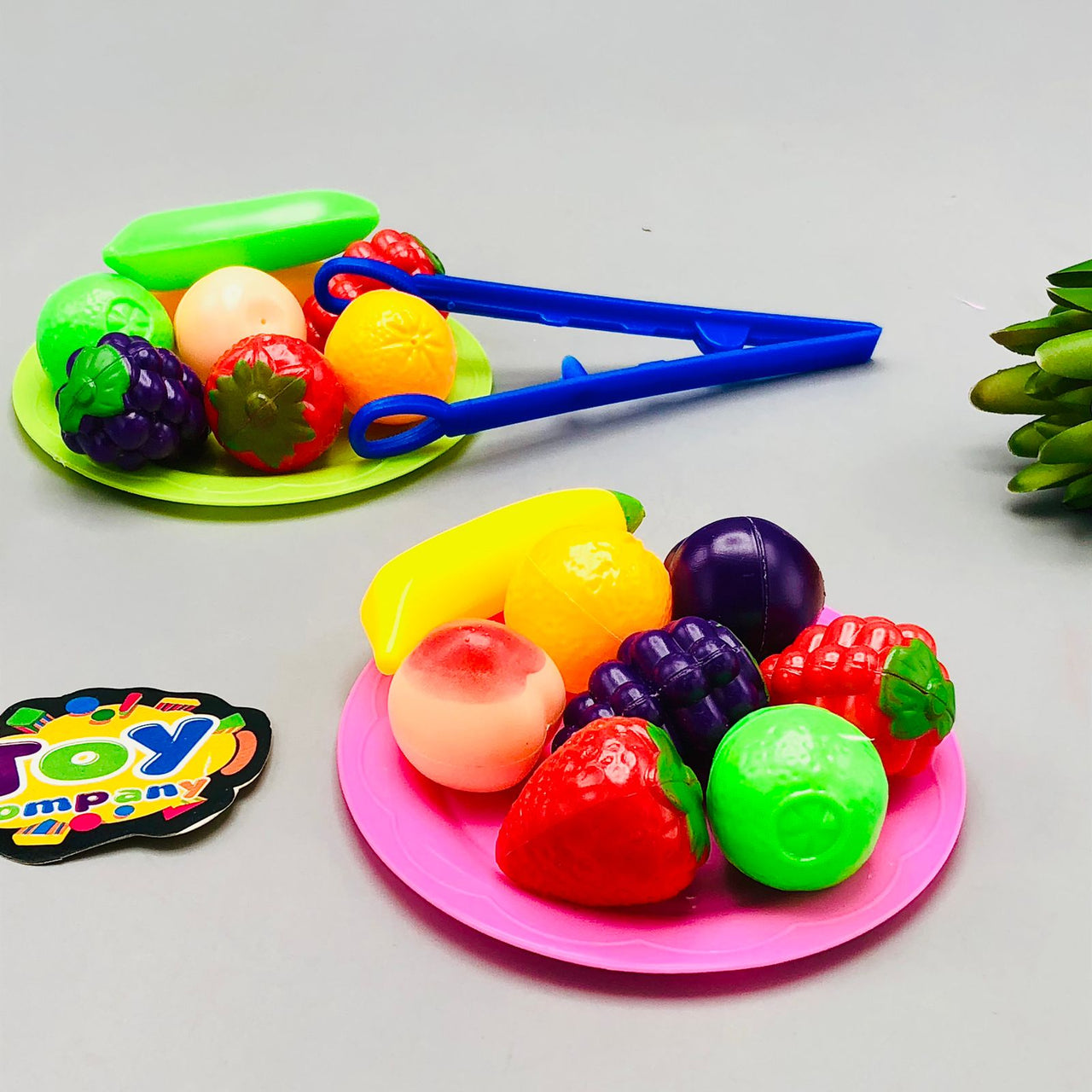 39Pcs Pretend Mini Colorful Fruit Platter Set