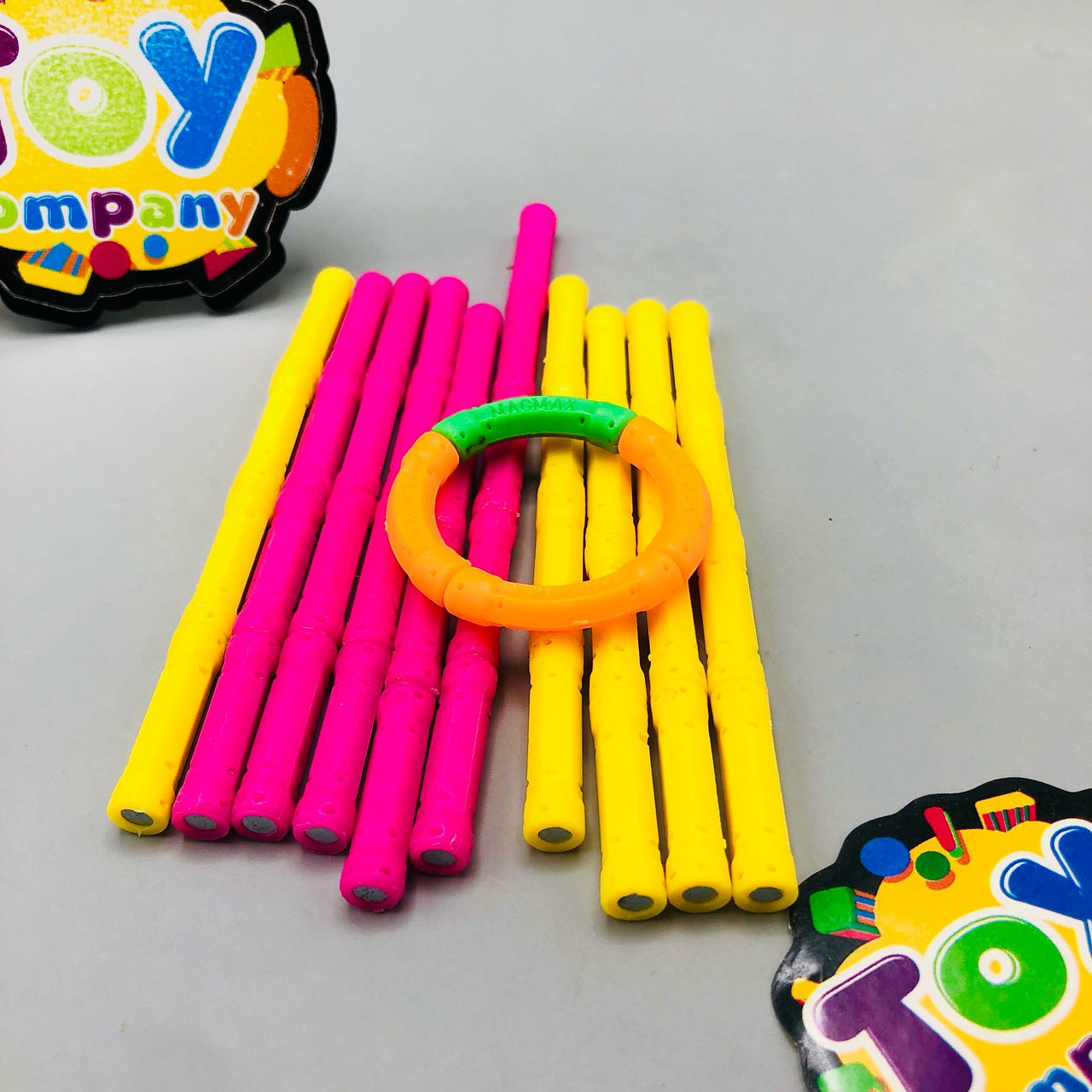 100Pcs Happy World Magnetic Building Blocks