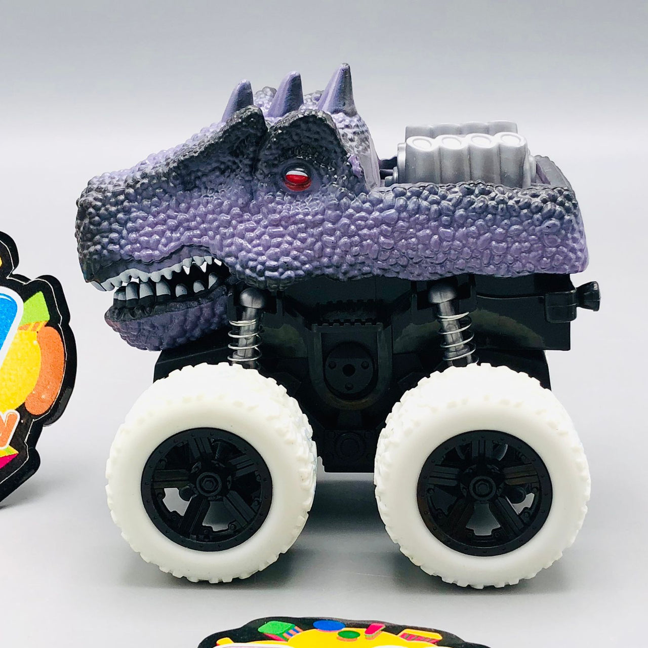 Inertial Power Mini Dinosaur Stunt Car - 1Pc