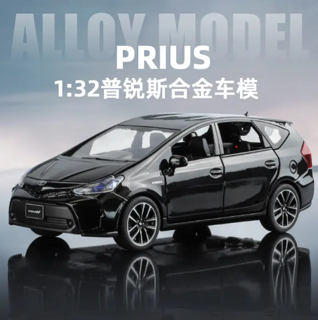 1:32 Diecast Toyota Prius Model Car