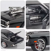 Thumbnail for 1:24 Diecast Dodge Charger 1970 Fast & Furious Model Car