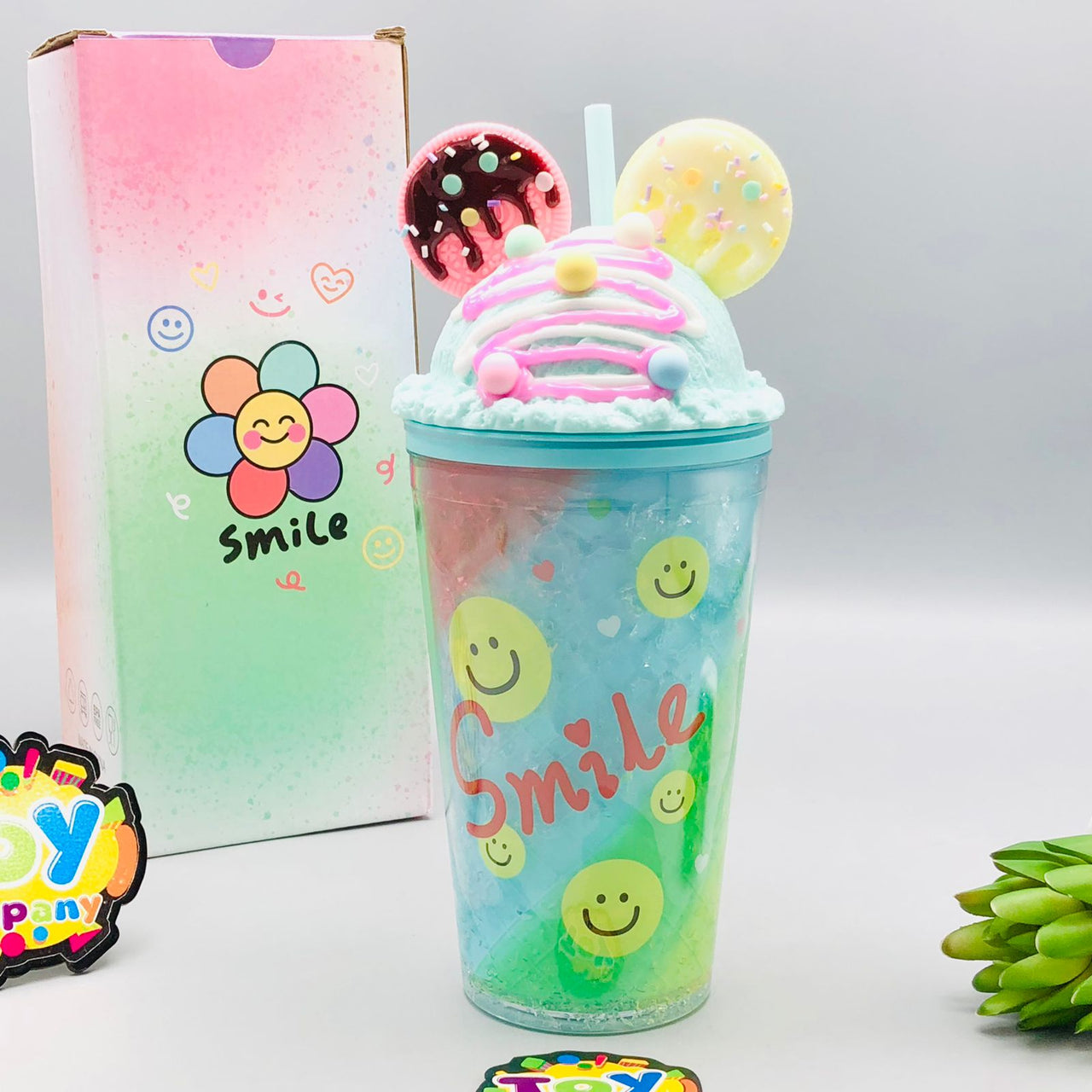 Premium Smile Tumbler Ear Water Cup