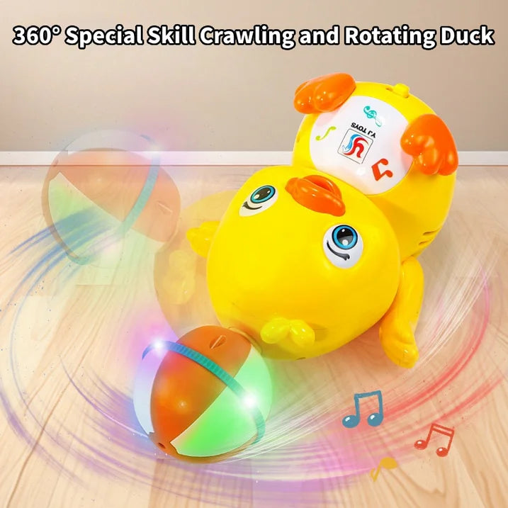 Ball Spinning Musical Stunt Duck